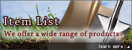 Item List We offer a wide range of products